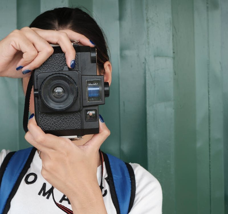Man taking a photo